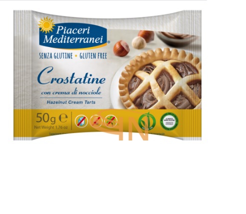 Eurospital Piaceri Mediterranei Crostatina Con Crema Di Nocciola 4 X 50 G