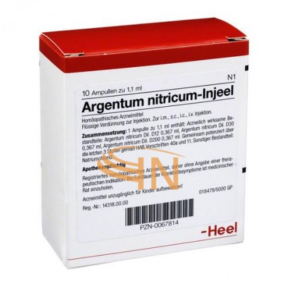 Guna Argentum Nitricum Inj 10f Heel