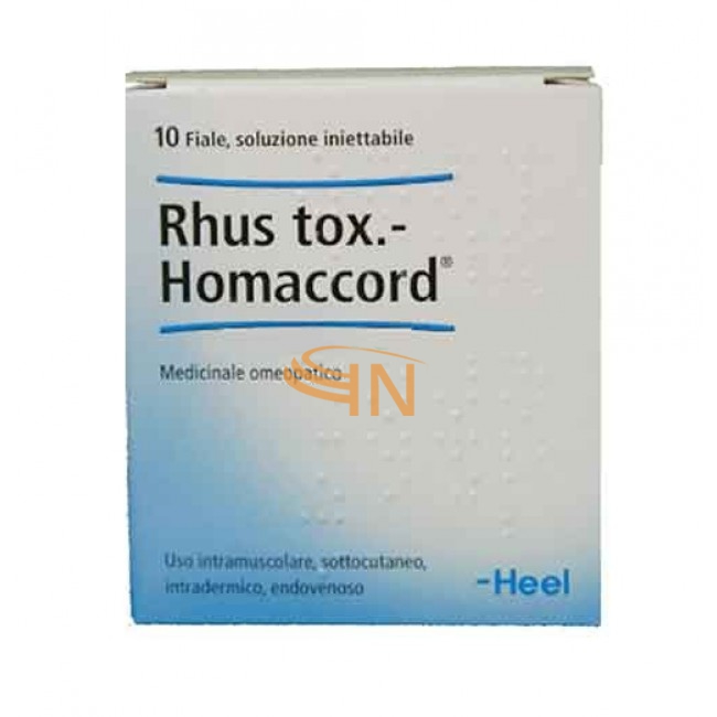 Guna Rhus Tox Homaccord 10 fiale 1,1ml Heel