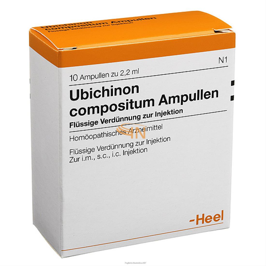 Guna Ubichinon Comp 10f 2,2ml Heel
