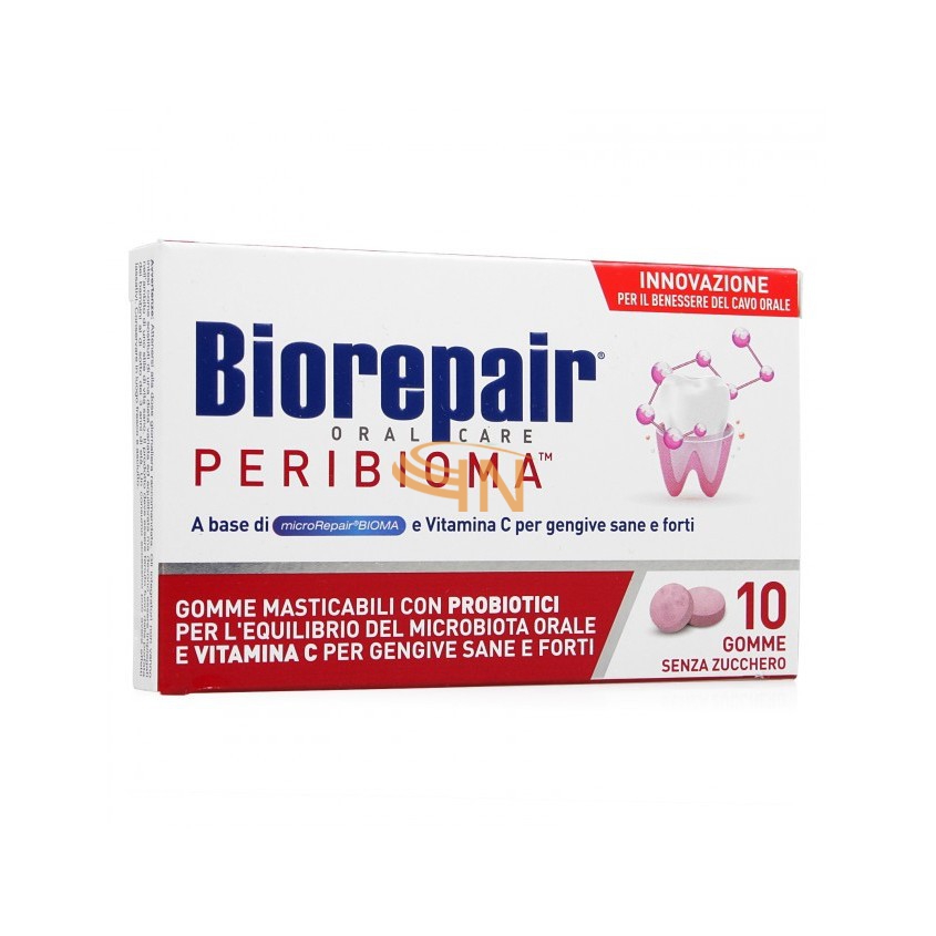 Coswell Biorepair Peribioma Gomme Masticabili 10 Compresse Da 1,2 G