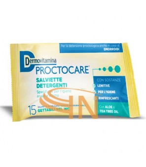 Pasquali Dermovitamina Proctocare Salviette 15 Pezzi