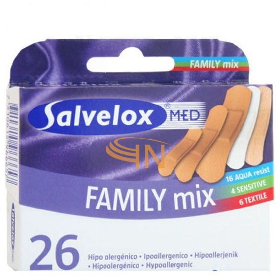 Alfasigma Cerotto Salvelox Med Sensitive Extra 12x26 Cm 26 Pezzi