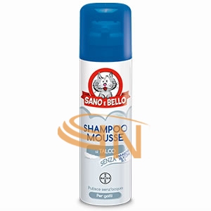 Sano E Bello Shampoo Mousse Rapid Nf Muschio Bianco 300 Ml