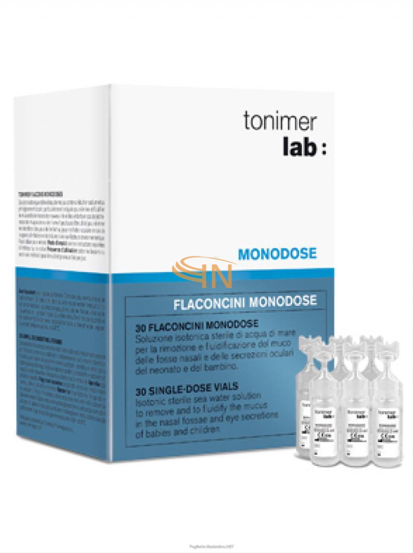 Ist.ganassini Lavaggio Nasale Tonimer Lab Fluido Monodose 30 Flaconcini 5  Ml