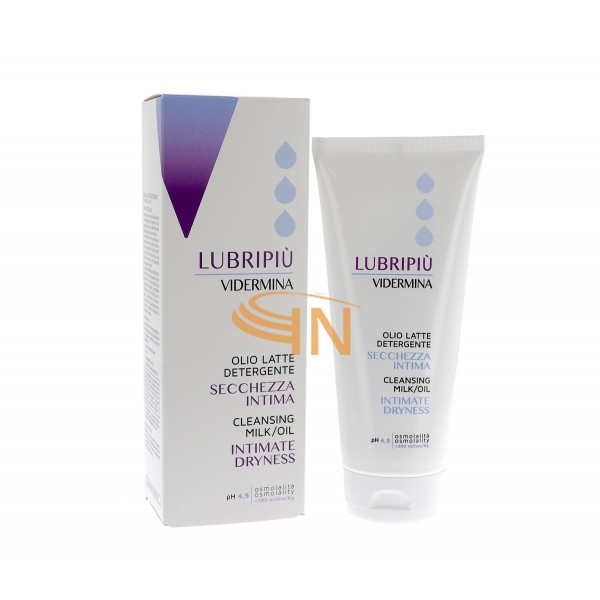 Vidermina Lubripiu Olio Latte Detergente Secchezza Intima 200 ml