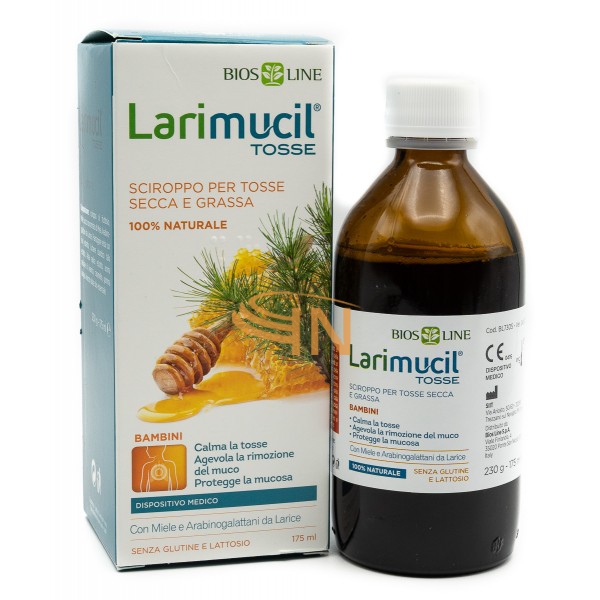 Bios Line Larimuciltosse Bambini Sciroppo 175 Ml 230 G