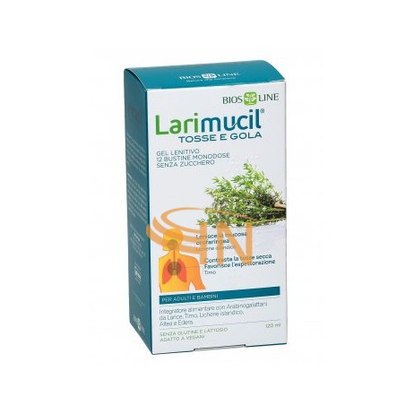 Bios Line Larimucil Tosse Gola 12 Bustine 10 ml