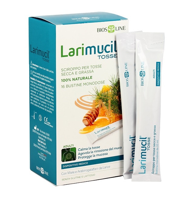Bios Line Larimuciltosse Adulti 16 Bustine Monodose 10 Ml Ce 0476