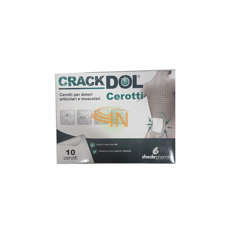 Shedir Pharma  Unipersonale Cerotto Crackdol 10 Pezzi