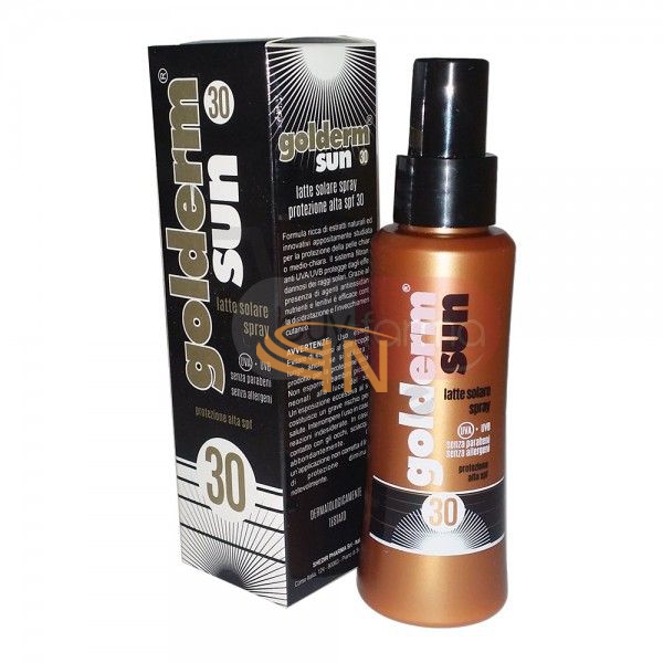 Shedir Pharma  Unipersonale Golderm Sun Spf 30 Spray 100 Ml