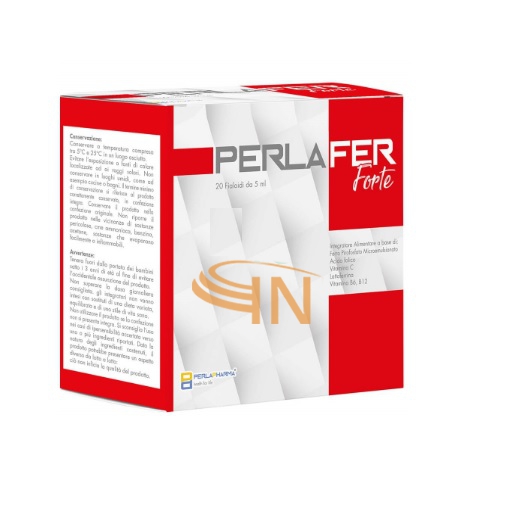 Perla Pharma Perlafer Forte 20 Fialoidi Da 5 Ml