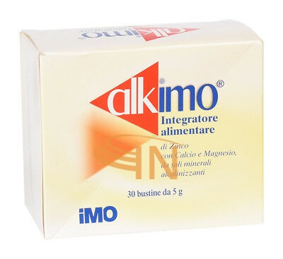 Alkimo Integratore Zinco Calcio/magnesio 30 Bustine