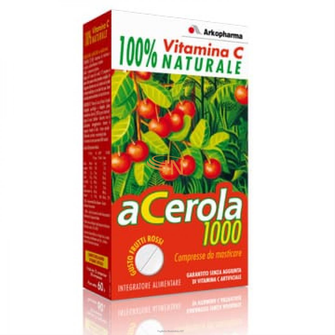 Arkofarm Acerola 30cpr Masticabile