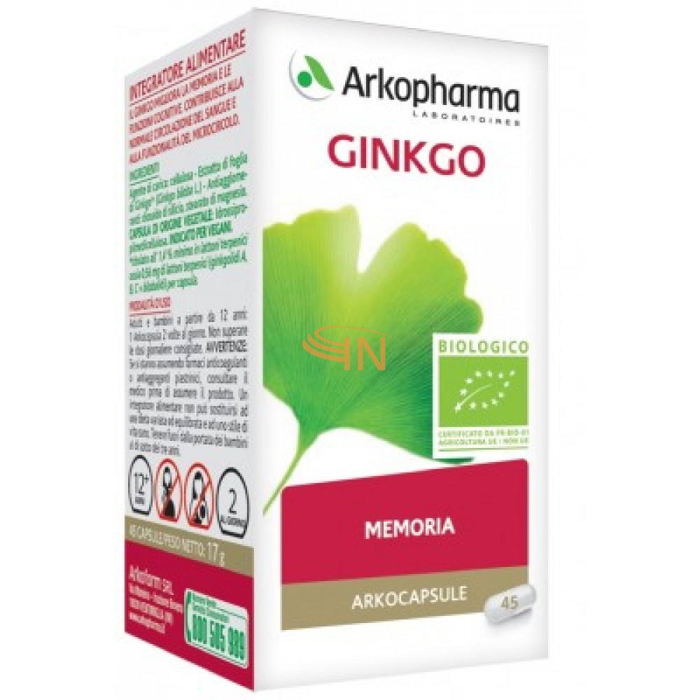 Arkofarm Arkocps Ginkgo Bio 45 Capsule