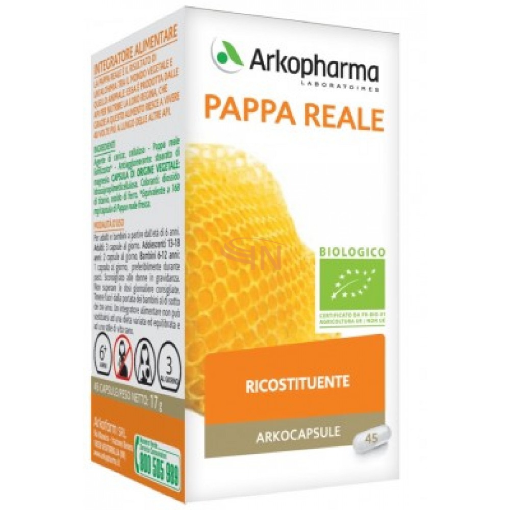 Arkofarm Arkocps Pappa Reale Bio 45 Capsule