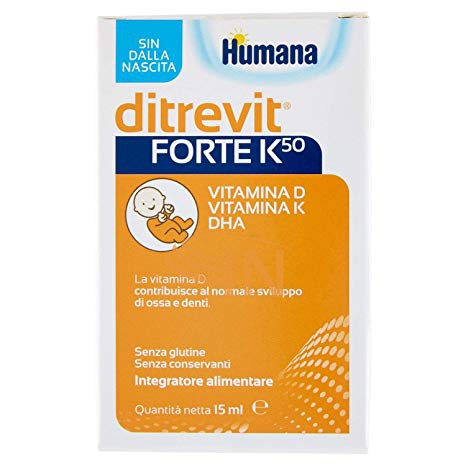 Humana Italia Ditrevit Forte K50 15 Ml Nuova Formulazione