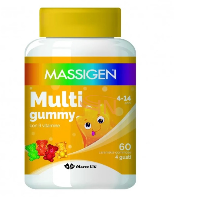 Massigen Multigummy 60 Caramelle Gommose Bambini