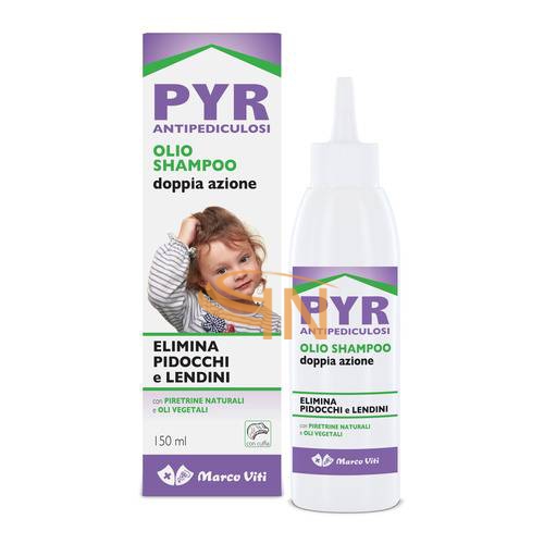 Pyr Olio Shampoo Antipediculosi Doppia Azione 150 ml