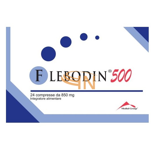 Flebodin 500 24 Compresse