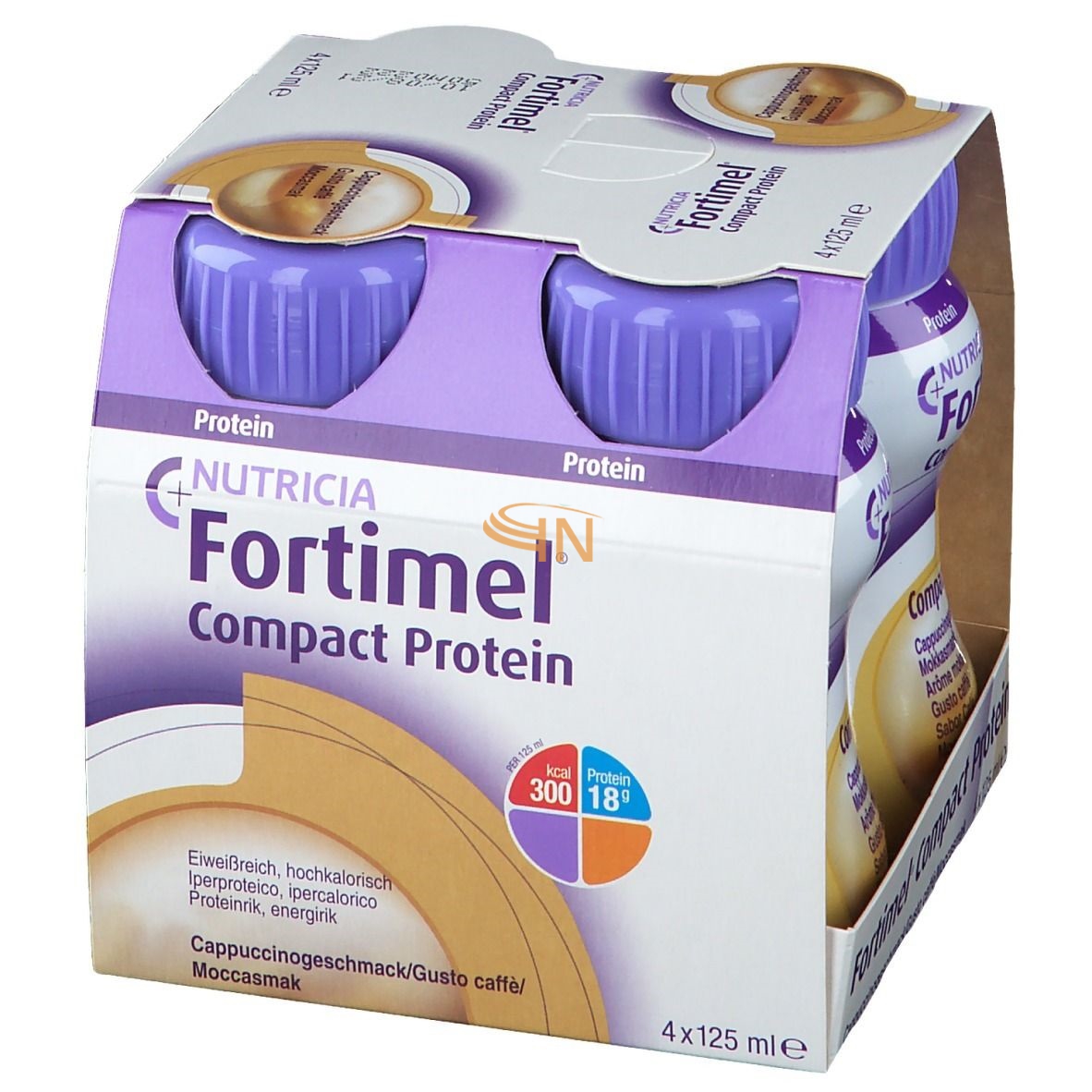 Nutricia Fortimel Compact Protein Caffe' 4 bottiglie da 125 ml