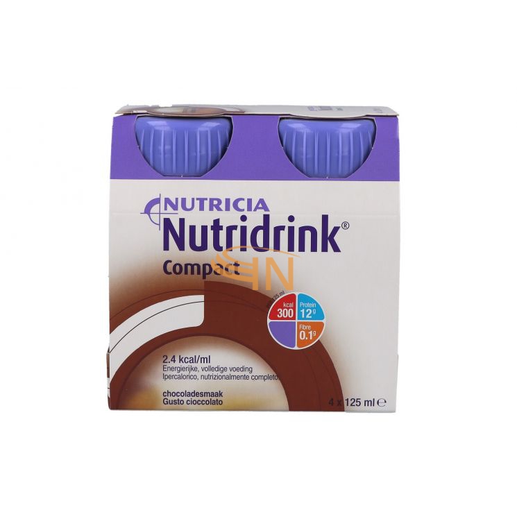 Nutricia Nutridrink Compact Cioccolato 4 x 125 ml