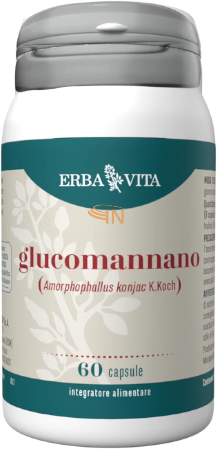 Erba Vita Glucomannano 60 Capsule