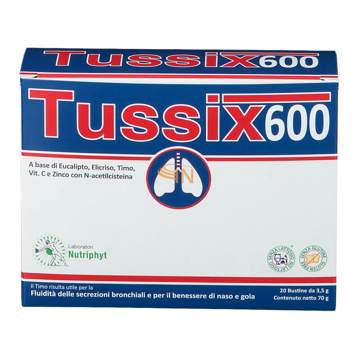 Laboratori Nutriphyt Tussix 600 20 Bustine