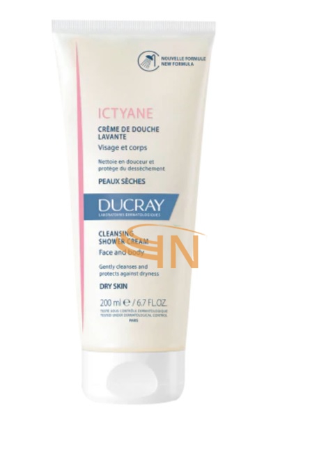 Ducray pierre Fabre It. Ictyane Crema Doccia Detergente 200 Ml
