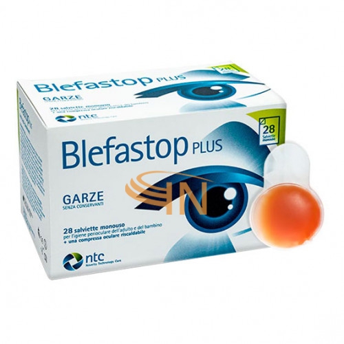 Blefastop Plus Garza Cotone 28 pezzi