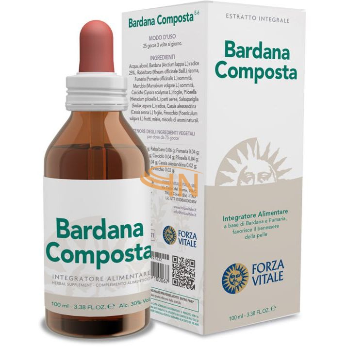 Forza Vitale Ecosol Bardana Composta Gocce 100 ml