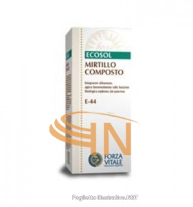Forza Vitale Italia Ecosol Mirtillo Composto 60 Compresse