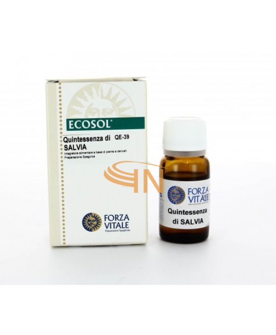 Forza Vitale Italia Ecosol Quintessenza Di Salvia Gocce 10 Ml