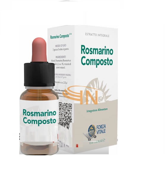 Forza Vitale Italia Ecosol Rosmarino Composto Gocce 10 Ml