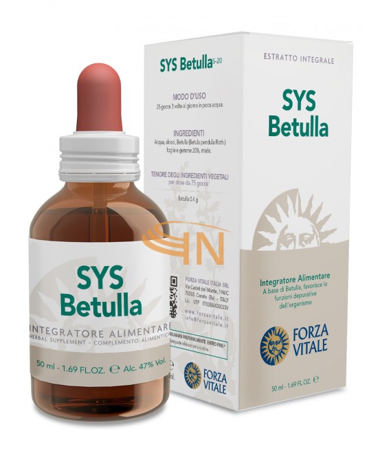 Forza Vitale Italia Sys Betulla Gocce 50 Ml