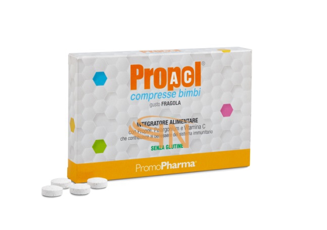 Promopharma Propol Ac Bimbi 20 Compresse