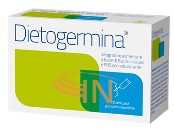 Euronational Dietogermina 12 bustine stick pack 2 g