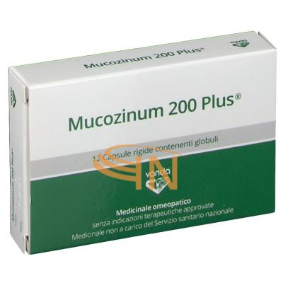 Vanda Omeopatici Mucozinum 200 Plus 12cps Vanda