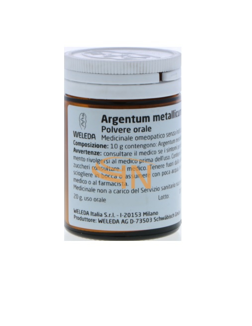 Weleda Argentum Metallicum D6 20g Polvere