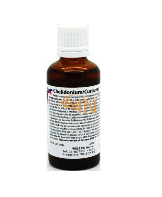 Weleda Chelidonium/Curcuma 50 ml Gocce
