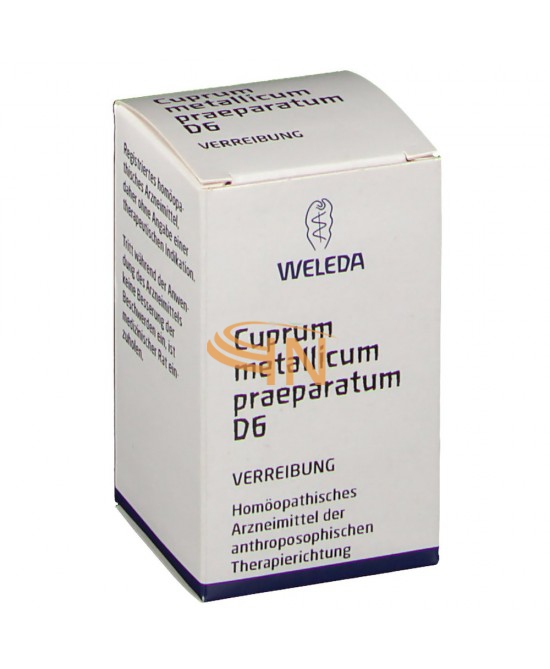 Weleda Cuprum Metallicum Praeparatum D6 20g