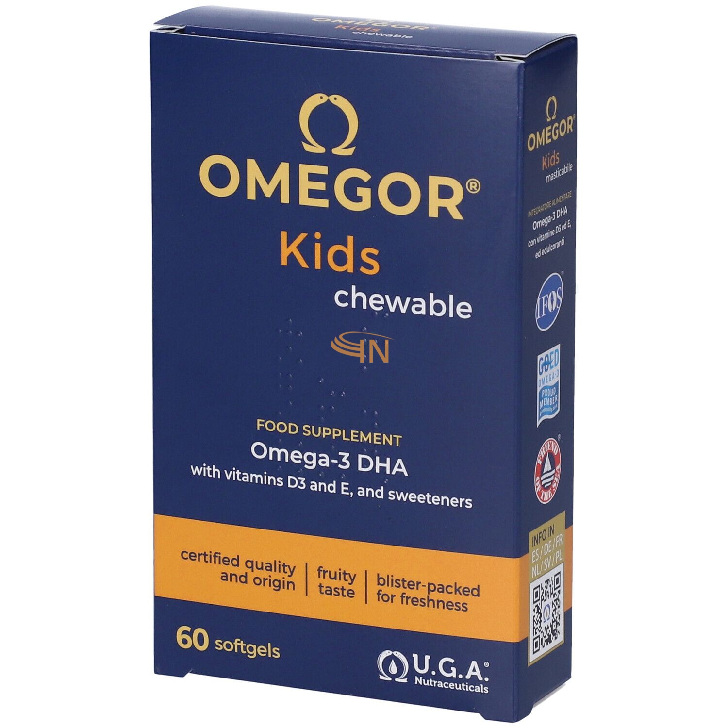Omegor Kids 60 Capsule Masticabili