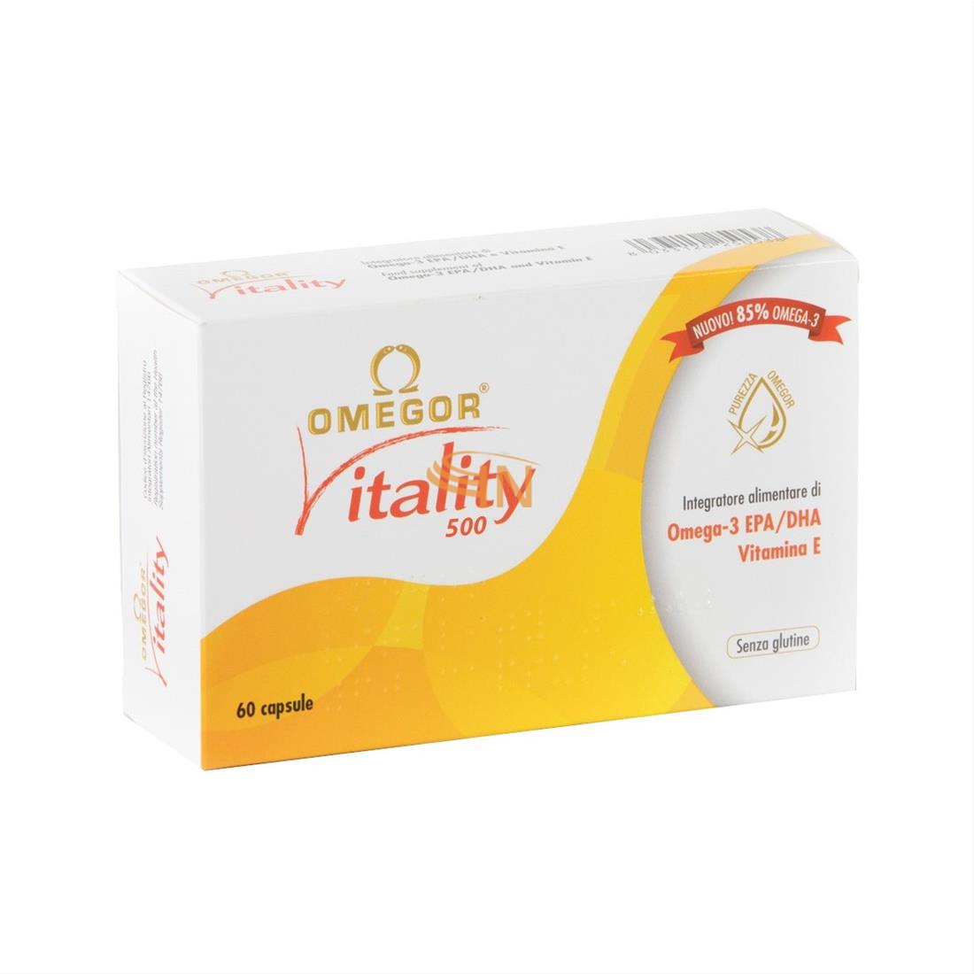 Omegor Vitality 500 60 Capsule
