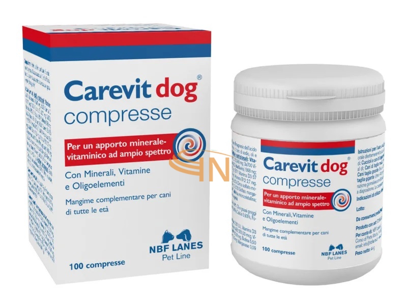 Carevit Dog Mangime complementare Cani 100 Compresse Appetibili
