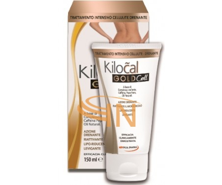Kilocal Gold Cell Trattamento intensivo Cellulite Crema 150 ml