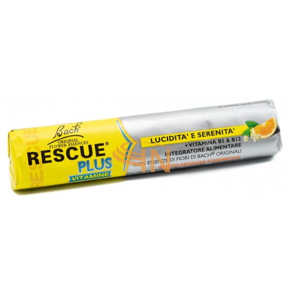 Schwabe Pharma Italia Rescue Original Plus 10 Confetti Aroma Arancia E Sambuco