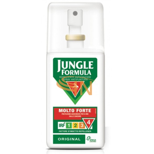 Jungle Formula Antizanzare Molto Forte Spray Original 75 ml