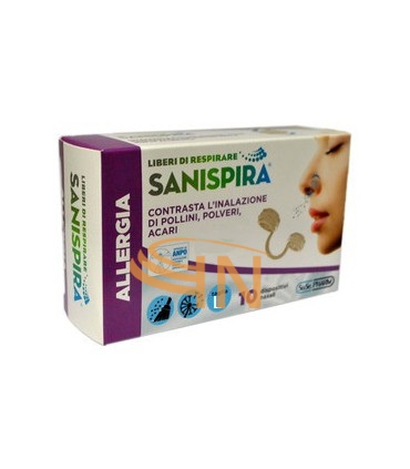 So.se.pharm Sanispira Allergia Dispositivo Nasale 10 Pezzi Taglia L