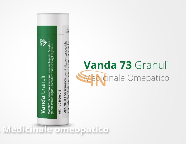 Vanda Omeopatici Vanda 73 4g Contenitore Multidose 80gr