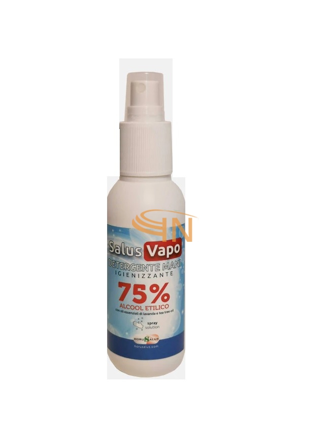 Horus Salus Salus Vapo Detergente Mani Igienizzante Alcool Etilico 75% 100 Ml